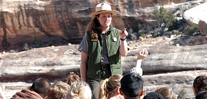 Interpretive programs introduce kids to many facets of Natural Bridges