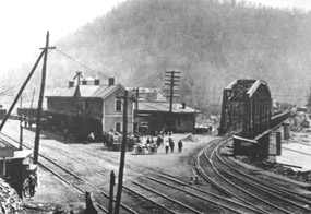 View of Thurmond circa 1915