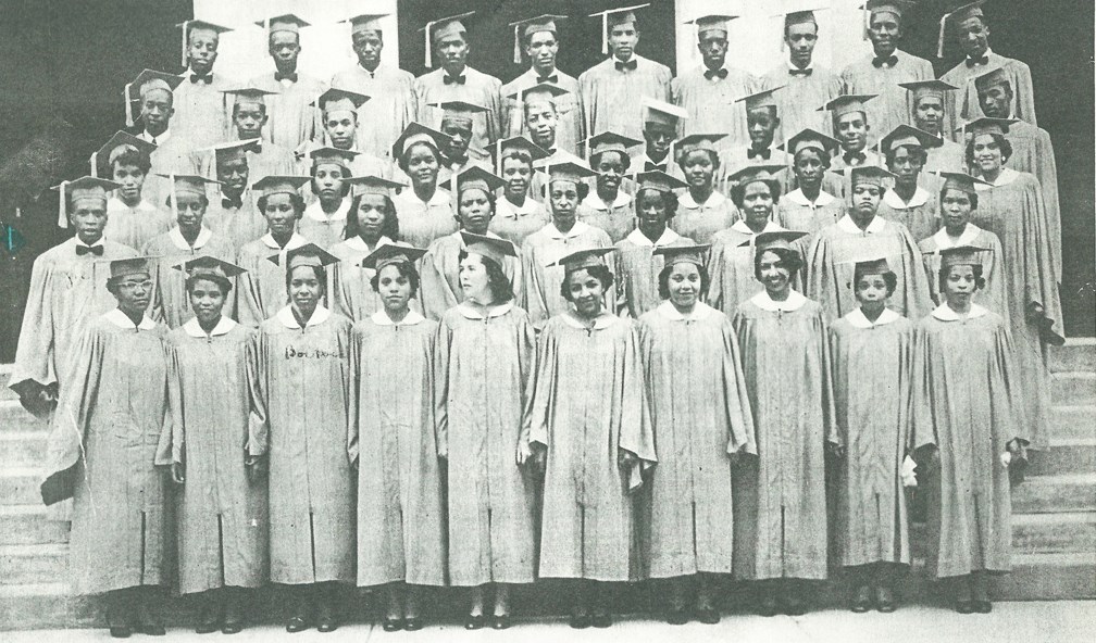 class photo at African American school