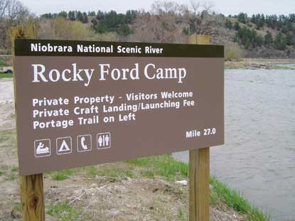 One of many private River Outfitter landings