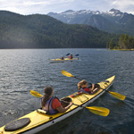 Kayaking on Ross Lake