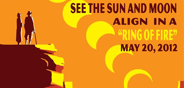 Poster for the May 20 eclipse © Tyler Nordgren