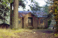 CCC cabin near Grayback campground. CCC cabin near Grayback campground.