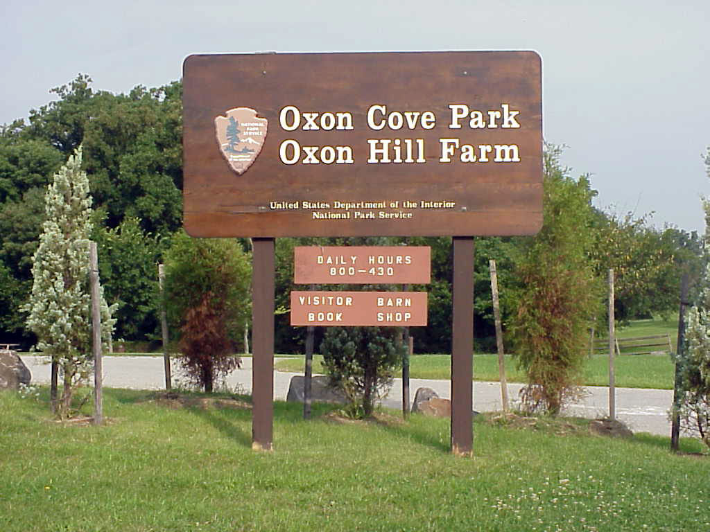 oxon cove park sign