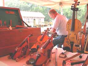 Making fiddles by hand