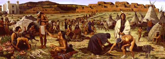 Trade Fair at Pecos Pueblo