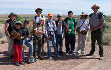 group pictured in the park