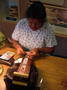 Apache beadwork