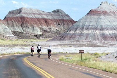Bicycling through the Tepees