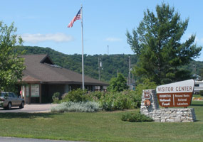 The Interagency Visitor Center in Munising is open year-round.