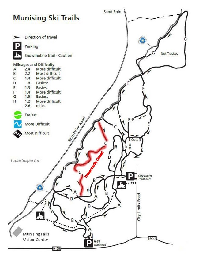 CrossCountry Skiing Pictured Rocks National Lakeshore (U.S. National