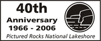 Pictured Rocks National Lakeshore celebrates 40 years in 2006.