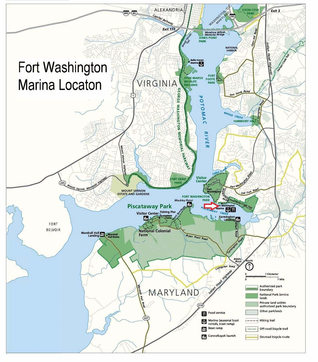 Fort Washington Marina Piscataway Park (U.S. National Park Service)