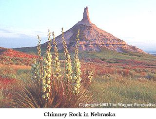 Photo image of Chimney Rock.