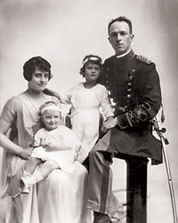 Major Dana Crissy and family