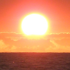 Kohala coast sunset.