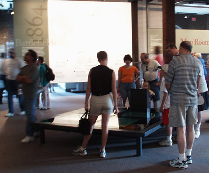 Inside Civil War Visitor Center