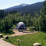 Photo camping at Rocky Mountain National Park