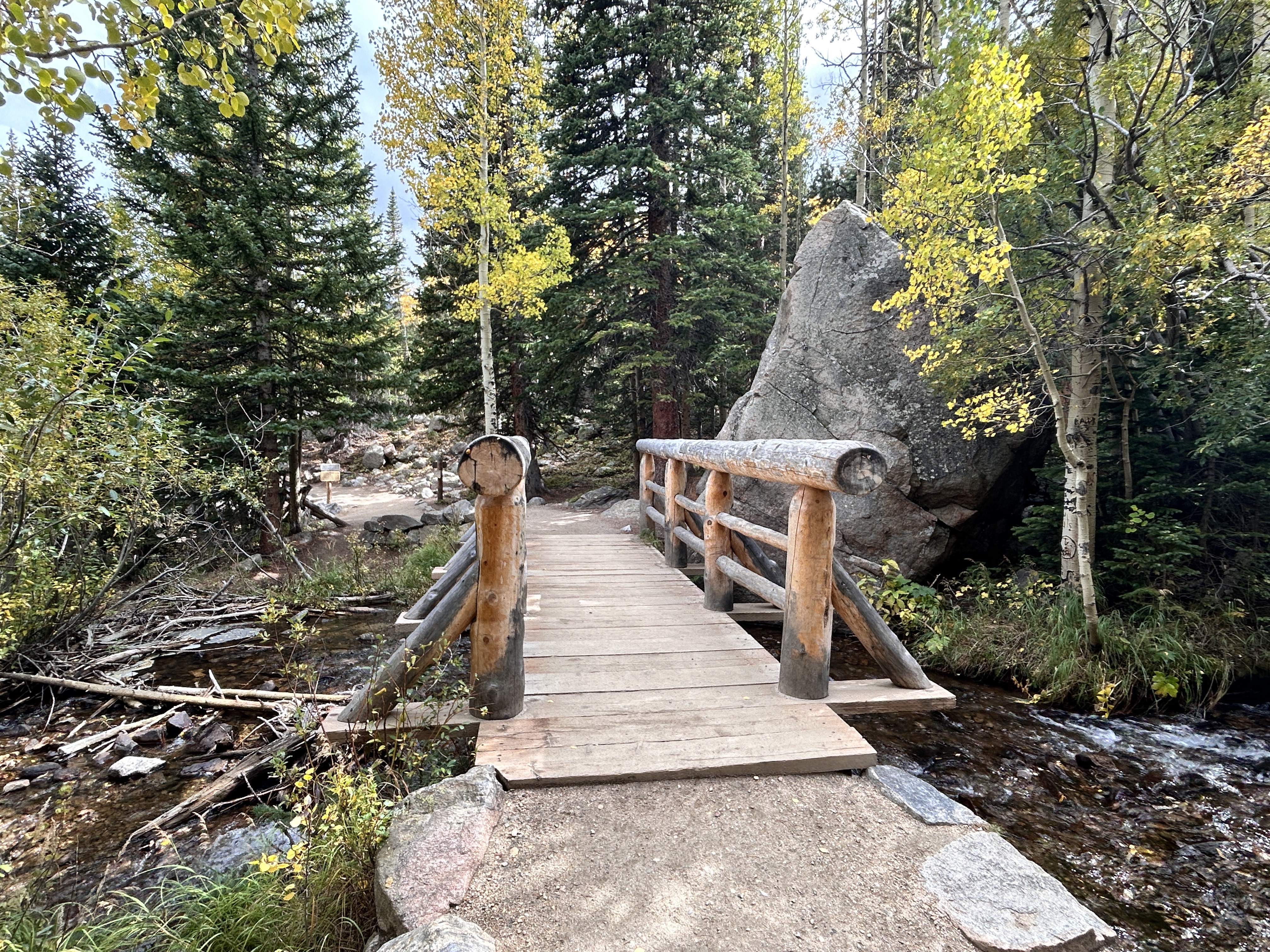 Bridge near Glacier Gorge Junction