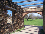 Entrance gate into Mission Espada