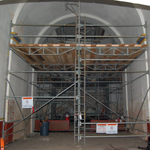 Concepci&oacute;n Church is closed through 2009 for preservation work.
