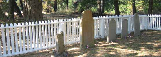 Royal Marine Cemetery at English Camp.
