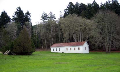 English Camp's Royal Marine barracks.