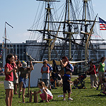 The annual Salem Maritime Festival draws thousands of visitors to the site in August.