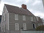 The Narbonne House is one of the historic buildings at Salem Maritime