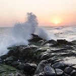 Sunset is an image taken by Spirit of the Mountains Participant Jim Gross.