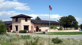 The Scotts Bluff National Monument Visitor Center and Oregon Trail Museum