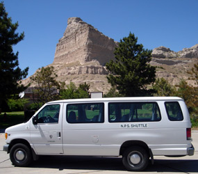 Scotts Bluff National Monument's Summit Shuttle