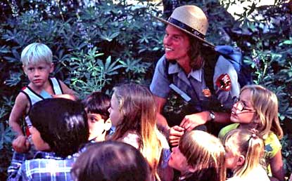 Park visitors consistently rate contact with rangers as among their most memorable park experiences.