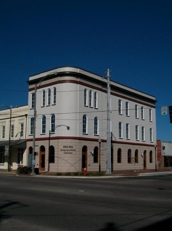 Street view of the Selma Interpretive Center