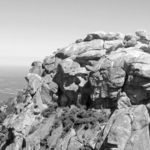Old Rag granite summit. Old Rag granite summit.