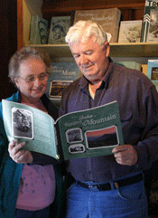 Shoppers at the bookstore in Dickey Ridge Visitor Center.