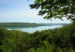 Glen Lake from the Pierce Stocking Scenic Drive