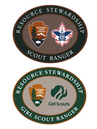 Scout Ranger and Girl Scout Ranger Patches