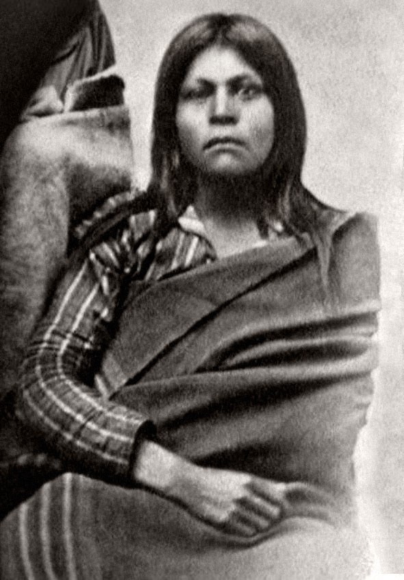 Historic photo of American Indian woman