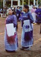 Turkey dance in Binger, Oklahoma, 2000. The Caddo Nation continues to keep its traditions alive today.
