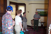 ranger-led house tours