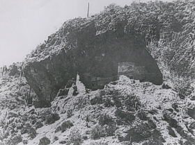 Lower Cliff Dwelling view - pre 1910