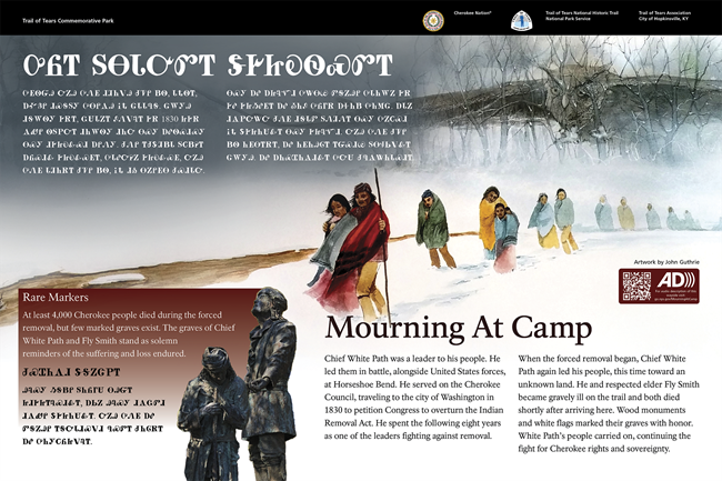 An image of a wayside exhibit.