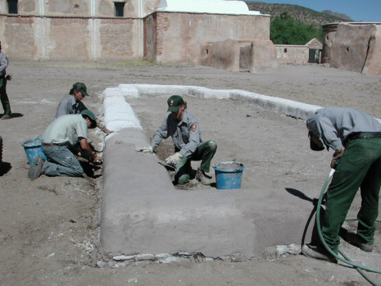 Jesuit church foundation preservation