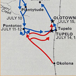 The Federal decision to march to Tupelo from Pontotoc may have been the most critical of the campaign.