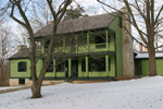 White Haven Main House after snowfall in Winter 2000