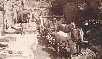 In the mid-1800s, removing bluestone was backbreaking and dangerous.&nbsp;