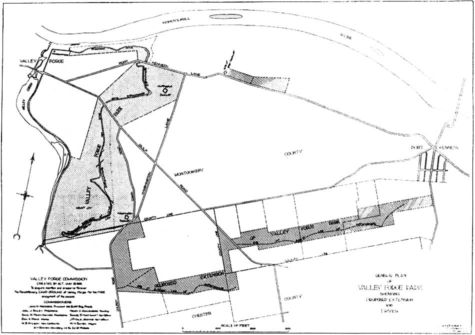 Map of first park expansion