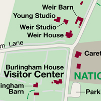 Map of Weir Farm NHS