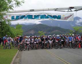 Start of Lemurian Bike Race